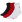 Jordan Παιδικές κάλτσες Jumpman Quarter Socks 3 pairs